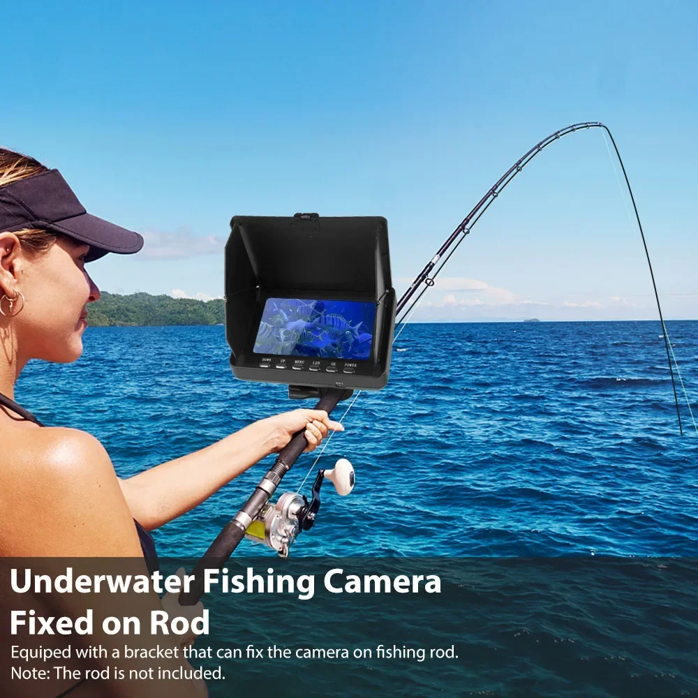 Underwater Fishing Camera - Lokalizator ryb 5,0-calowy wyświetlacz LCD Podwodna