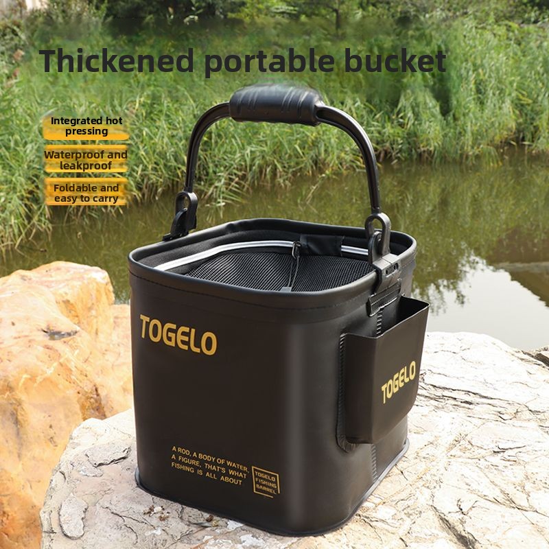 Fishing Equipment - Wiadro na ryby Nowe składane wiadro