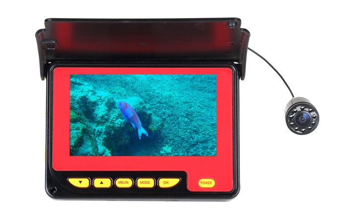 Underwater Fishing Camera - Kamera podwodna 5 cali, szerokokątna 130