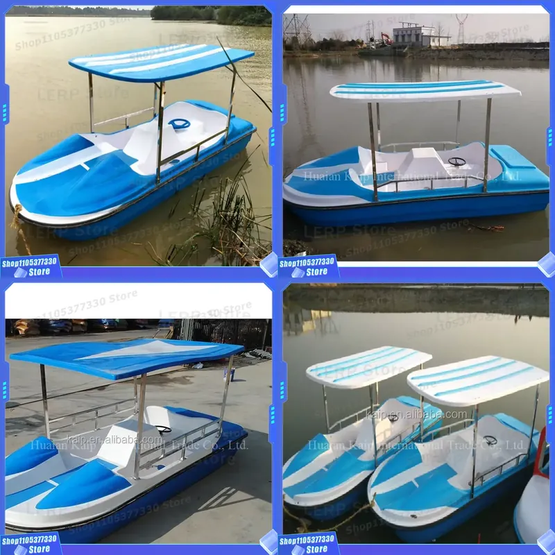 Fishing Equipment Logos - Gorąca Wyprzedaż Niebieski Łódka Wodna z