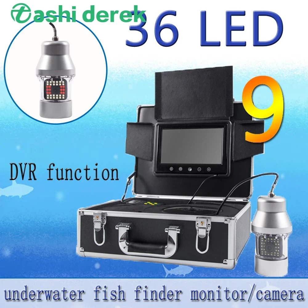 Underwater Fishing Camera - Echosonda F08A 9-calowa podwodna kamera wędkarska