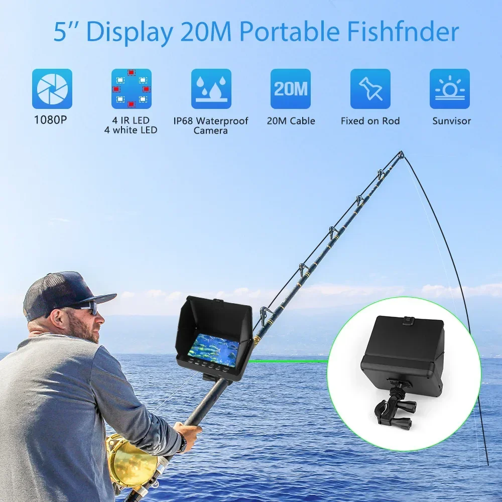 Lokalizator ryb 5,0-calowy wyś – Underwater Fishing Camera recenzja i cena