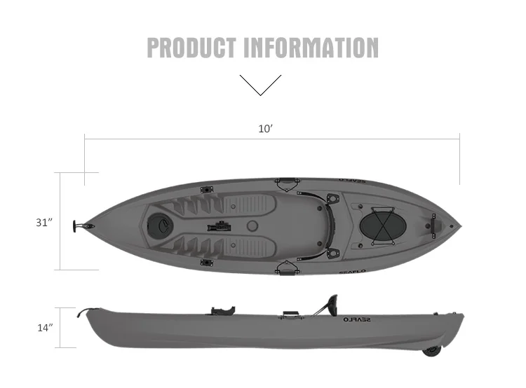 10 stóp 1 osoba HDPE łódka z t – Fishing Equipment recenzja i cena