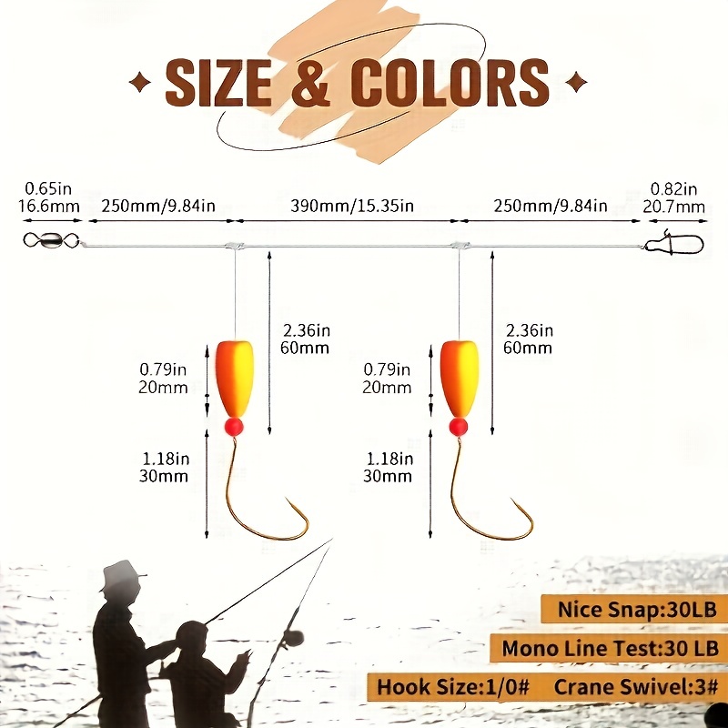 3szt Pompano Rigs Surf Fishing – Snell Fishing Rig recenzja i cena