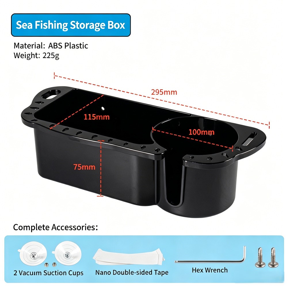 Pojemnik wędkarski ABS, skrzyn – Fishing Equipment recenzja i cena