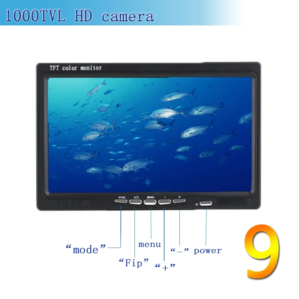 Echosonda F08A 9-calowa podwod – Underwater Fishing Camera recenzja i cena