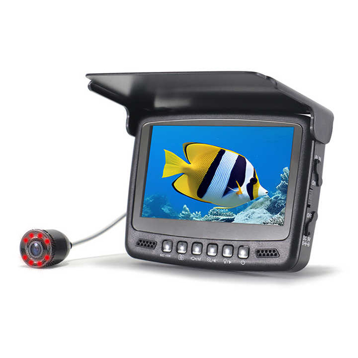 4,3-calowy ekran podwodny 15/3 – Underwater Fishing Camera recenzja i cena