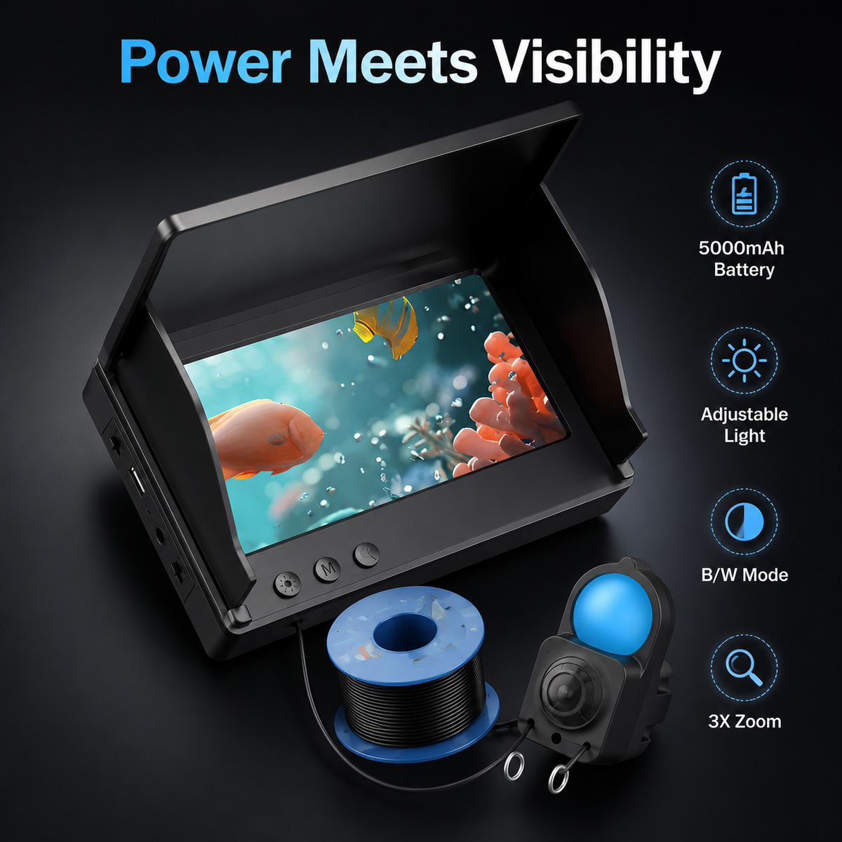 Kamera podwodna HD do wędkowan – Underwater Fishing Camera recenzja i cena