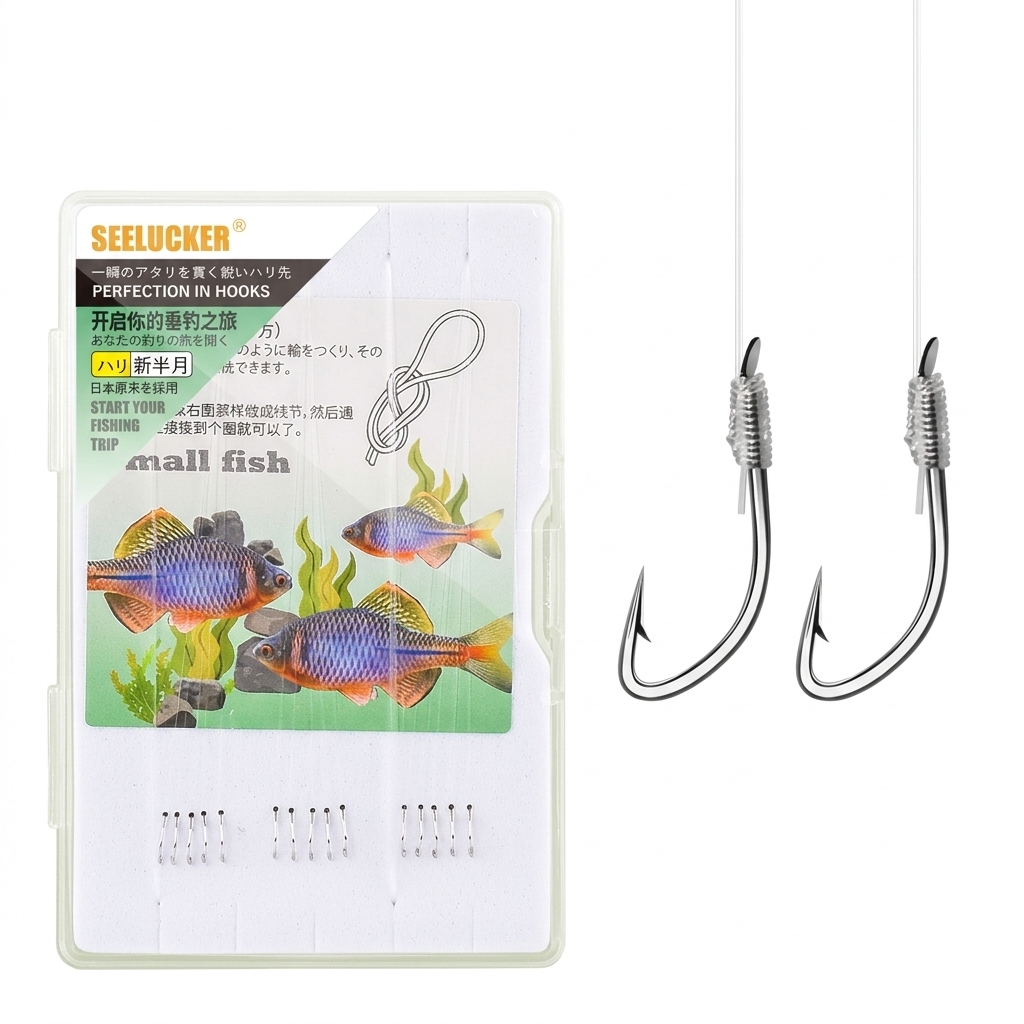 15 szt. Gotowych zestawów do w – Snell Fishing Rig recenzja i cena